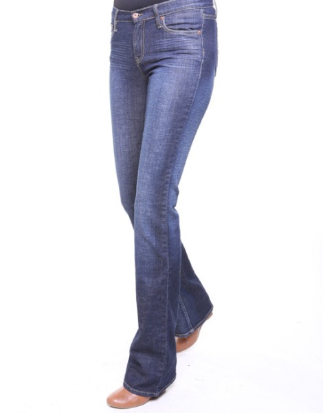 41" inseam Zen Vintage Bootcut Jeans from Talltique